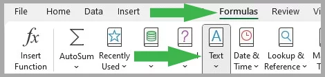 Where to find the find function in excel