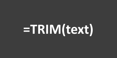 TRIM Function Syntax