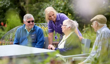 Rennie Grove Hospital staff taking care of patients
