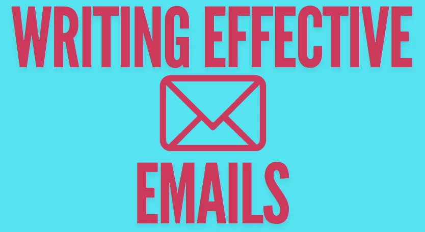 Writting effective emails graphic