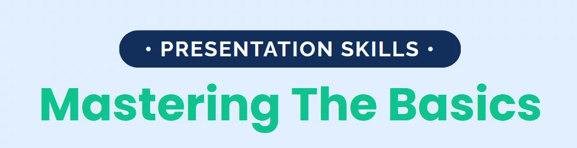 Mastering The Basics of Presentation Skills banner image