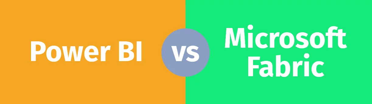 Power BI vs Microsoft Fabric banner image