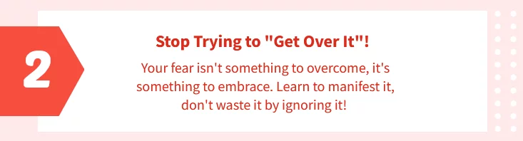 Banner giving tips on why you anxiety is a tool, not a problem