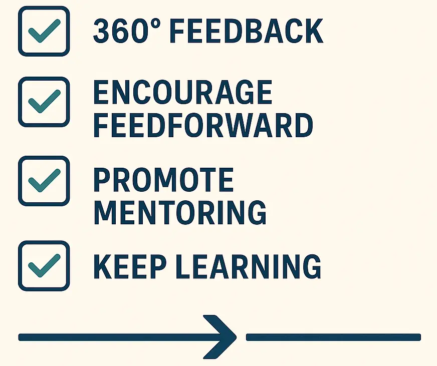 A checklist of practical takeaways for leaders