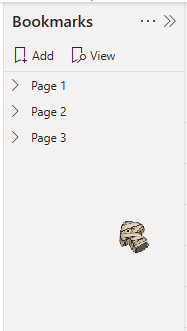 Renaming the bookmark to monthly view
